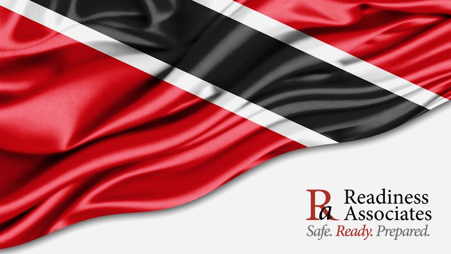 Trinidad & Tobago flag with RA logo